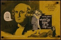 3x976 WHAT'S UP TIGER LILY pressbook 1966 wacky Woody Allen Japanese spy spoof with dubbed dialog!