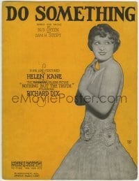 3x251 NOTHING BUT THE TRUTH sheet music 1929 Helen Kane, the boop-boopa-doop girl, Do Something!