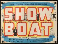 3x116 SHOW BOAT trade ad 1936 James Whale epic, Irene Dunne, Allan Jones, Paul Robeson, Winninger