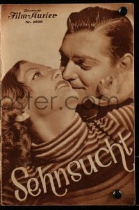 3x367 CHAINED Austrian program 1935 different close up art of Joan Crawford & Clark Gable!
