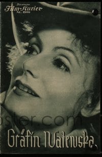 3x373 CONQUEST Austrian program 1938 Greta Garbo as Marie Walewska, Boyer as Napoleon Bonaparte!