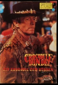 3x376 CROCODILE DUNDEE Austrian program 1986 different images of Paul Hogan in New York City!