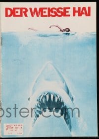3x413 JAWS Austrian program 1975 Steven Spielberg's classic man-eating shark, different images!
