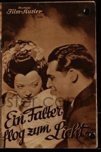 3x421 MADAME BUTTERFLY Austrian program 1933 different images of Asian Sylvia Sidney & Cary Grant!