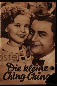 3x467 STOWAWAY Austrian program 1936 different images of Shirley Temple, Alice Fay & Robert Young!