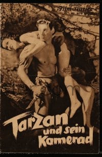 3x473 TARZAN & HIS MATE Austrian program 1935 Johnny Weissmuller, Maureen O'Sullivan, different!