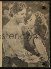 3x476 TARZAN'S NEW YORK ADVENTURE Austrian program 1948 Weissmuller, Maureen O'Sullivan, different!