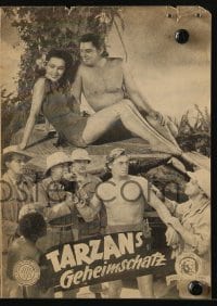 3x477 TARZAN'S SECRET TREASURE Austrian program 1948 Weissmuller, Sheffield, O'Sullivan, different!