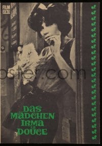 3x301 IRMA LA DOUCE East German program 1972 Shirley MacLaine, Jack Lemmon, Billy Wilder, different