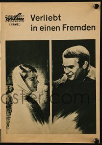 3x310 LOVE WITH THE PROPER STRANGER East German program 1966 Natalie Wood, Steve McQueen, different!