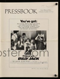 3x564 BILLY JACK pressbook 1971 Tom Laughlin, Delores Taylor, most unusual boxoffice success ever!