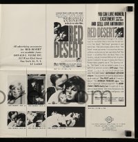 3x848 RED DESERT pressbook 1964 Michelangelo Antonioni's Il Deserto rosso, sexy Monica Vitti!