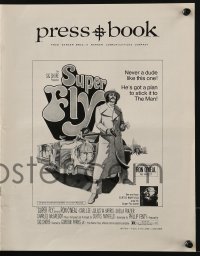 3x912 SUPER FLY pressbook 1972 bad dude Ron O'Neal has a plan to stick it to The Man!