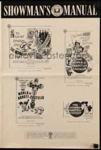 3x993 WORLD OF ABBOTT & COSTELLO pressbook 1965 Bud & Lou's greatest laughmakers!