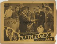 3z382 AMATEUR CROOK LC 1937 Bruce Bennett as Herman Brix at the movie's climax in court!