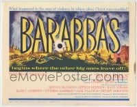 3z021 BARABBAS TC 1962 Richard Fleischer directed, Anthony Quinn & Silvana Mangano!