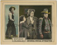 3z401 BEAR CAT LC 1922 Hoot Gibson's loved ones don't want to see him go, great border image!