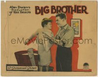 3z409 BIG BROTHER LC 1925 Tom Moore laughs at angry young boy, from the novel by Rex Beach!