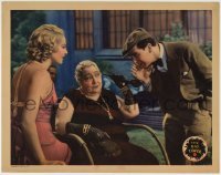 3z414 BIG TIMER LC 1932 boxer Ben Lyon & pretty Thelma Todd with hard-of-hearing rich old lady!