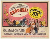 3z045 CAROUSEL TC 1956 Shirley Jones, Gordon MacRae, Rodgers & Hammerstein musical!