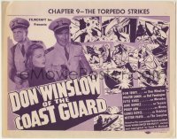 3z070 DON WINSLOW OF THE COAST GUARD chapter 9 TC R1953 World War II serial, The Torpedo Strikes!