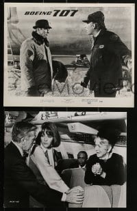 4a589 AIRPORT 5 from 7.5x9.5 to 8x10 stills 1970 Jean Seberg, Burt Lancaster, Jacqueline Bisset!