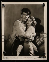 4a376 BARBARA STANWYCK 8 8x10 stills 1930s-1940s several with Robert Taylor, Holden, more!