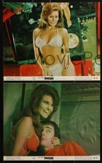 4a049 BEDAZZLED 8 color 8x10 stills 1968 classic fantasy, Dudley Moore, sexy Raquel Welch!