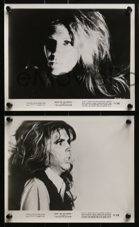 4a598 BURY ME AN ANGEL 5 8x10 stills 1971 Dixie Peabody, Terry Mace, wild bad girl biker images!