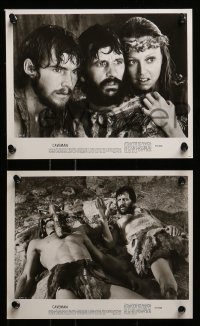 4a299 CAVEMAN 10 8x10 stills 1981 wacky prehistoric Ringo Starr & sexy Barbara Bach!