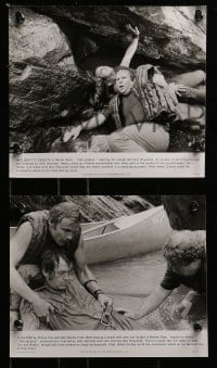 4a608 DELIVERANCE 5 from 6.5x9.75 to 8x9.5 stills 1972 1 candid w/writer James Dickey as Sheriff!