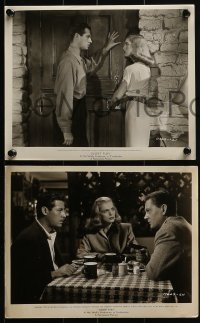 4a803 DESERT FURY 3 8x10 stills 1947 Lizbeth Scott, John Hodiak, Wendell Corey, film noir!