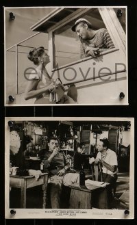 4a712 FIRE DOWN BELOW 4 from 8x9.75 to 8.25x10 stills 1957 sexy Rita Hayworth, Robert Mitchum & Jack Lemmon!