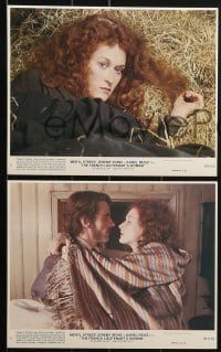 4a068 FRENCH LIEUTENANT'S WOMAN 8 8x10 mini LCs 1981 Meryl Streep, Jeremy Irons, Harold Pinter!