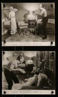 4a347 I WAS A TEENAGE FRANKENSTEIN 9 8x10 stills 1957 five with images of the wacky monster!
