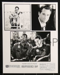 4a348 INDEPENDENCE DAY 9 8x10 stills 1996 Will Smith, Bill Pullman, Jeff Goldblum!