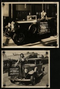 4a847 LUCILLE PAGE 3 from 6.5x8.5 to 8x10 stills 1930s w/ Prosperity Six convertible by Fox Theatre!