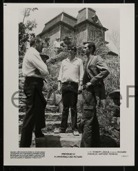 4a762 PSYCHO II 4 8x10 stills 1983 Anthony Perkins as Norman Bates, director Franklin candid!