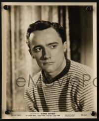 4a964 ROBERT VAUGHN 2 8x10 stills 1950s cool portraits of the star from different roles!