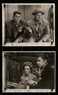 4a447 RONALD REAGAN 8 8x10 stills 1940s-1970s with Carson, Dickinson, Sheridan, Tobias and more!