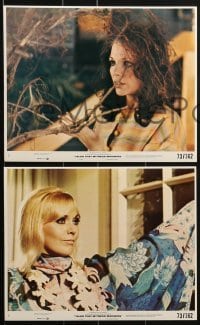 4a099 TALES THAT WITNESS MADNESS 8 8x10 mini LCs 1973 Kim Novak, Joan Collins, Donald Pleasence!