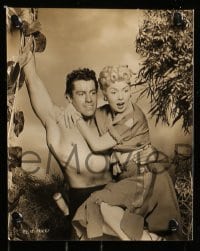 4a364 TARZAN & THE LOST SAFARI 9 7.5x9.25 stills 1957 Gordon Scott in the title role, cool images!