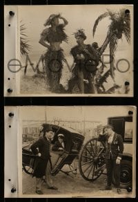 4a024 WHY SAILORS GO WRONG 4 8x11 key book stills 1928 great images of Navy men & island natives!