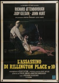4b151 10 RILLINGTON PLACE Italian 1p 1971 Attenborough, the story of the Christie sex-murders!