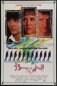 4c479 BENNY & JOON DS 1sh 1993 Johnny Depp, Mary Stuart Masterson, Quinn, romance on the brink!