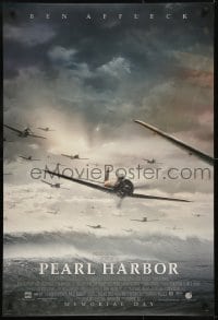 4c788 PEARL HARBOR advance DS 1sh 2001 Michael Bay, World War II, B5N2 bombers flying in!
