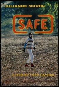 4c852 SAFE 1sh 1995 Todd Haynes, Julianne Moore, strange image!