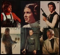 4c166 STAR WARS 34x38 special poster 1998 George Lucas, Luke, Leia, Han, Chewie, Tarkin, Obi-Wan!