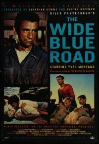 4c978 WIDE BLUE ROAD 1sh 2001 Yves Montand, Gillo Pontecorvo, La Grande strada azzurra