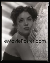 4d059 KATY JURADO 8x10 negative + unretouched proof 1952 sexy Paramount actress in strapless dress!